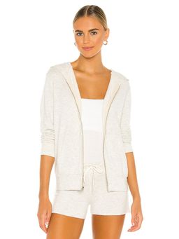 Monrow - Supersoft Zip Up Hoodie