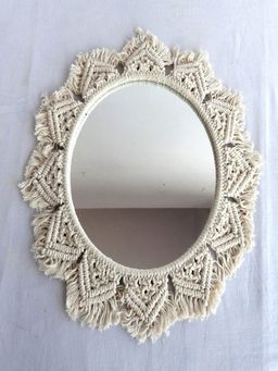 Ecofynd - Macrame Wall Mirror