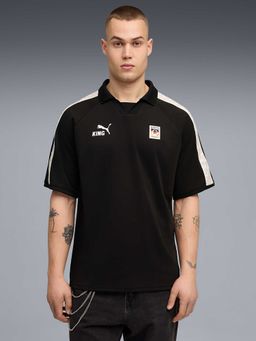 Puma - King Mens Relaxed Fit Fanpack Collar Jersey Germany Black