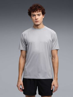 Puma - Mens Sweat-Wicking Training T-Shirt Grey