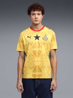 Puma - Ghana Football Association Mens Football Away Jersey Replica Yellow