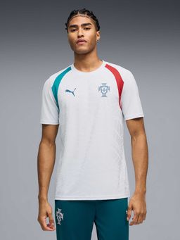 Puma - Portugal Mens Slim Fit Football Training Jersey Grey