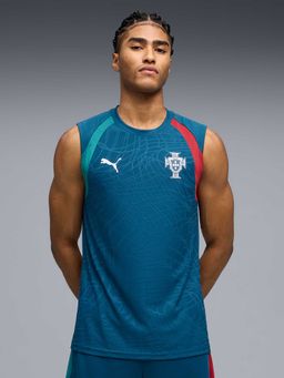 Puma - Portugal Mens Slim Fit Football Training Jersey Blue