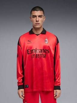 Puma - Ac Milan X Slam Jam Mens Long Sleeve Jersey Red