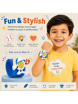 Safe-O-Kid - Cute Baseball Design Mosquito Repellent Slap Band (1-2 Years)