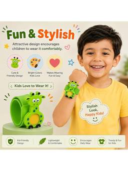 Safe-O-Kid - Cute Giraffe Design Mosquito Repellent Slap Band (1-2 Years)