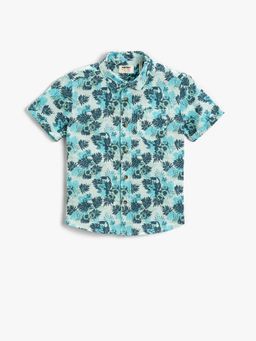 Koton - Boys White-printed Shirt