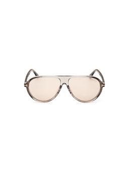 Tom Ford Eyewear - Brown Uv Protection Full Rim Sunglass Ft1023 60 93E (60)