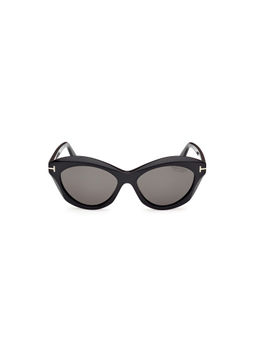 Tom Ford Eyewear - Grey Uv Protection Full Rim Sunglass Ft1108 55 55Z (55)