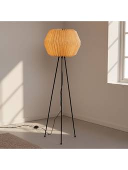 Fig Living - Beige Lifo Floor Lamp