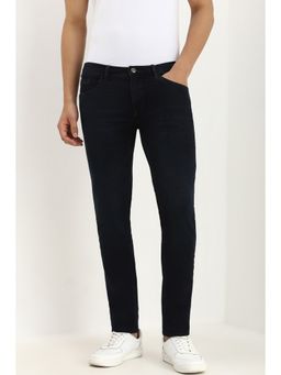 Allen Solly - Men Navy Skinny Fit Dark Wash Jeans