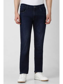 Van Heusen - Men Navy Light Wash Slim Fit Jeans