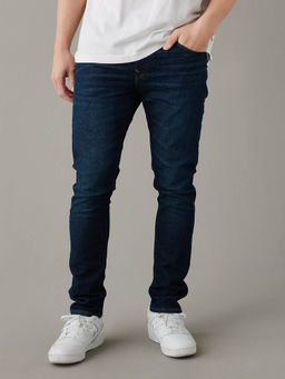 American Eagle - Men Blue Easy Flex Slim Jeans