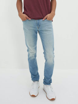 American Eagle - Men Blue Air Flex+ Skinny Jeans