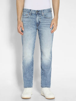 American Eagle - Men Blue Easy Flex Slim Straight Jeans
