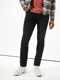 American Eagle - Men Black Air Flex+ Slim Jeans