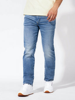 American Eagle - Men Blue Air Flex+ Original Straight Jeans