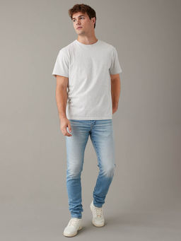 American Eagle - Men Blue Air Flex+ Athletic Skinny Jeans