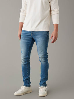 American Eagle - Men Blue Air Flex+ Skinny Jeans