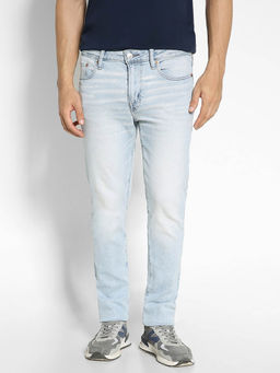American Eagle - Men Blue Air Flex+ Ultrasoft Slim Jeans