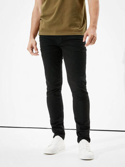 American Eagle - Men Black Air Flex+ Skinny Jeans