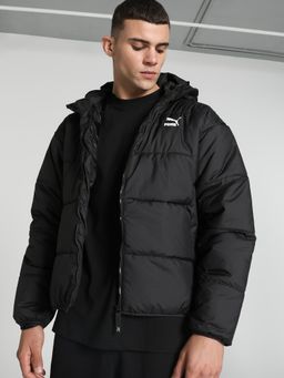 Puma - Classics Padded Men Black Hooded Neck Jacket