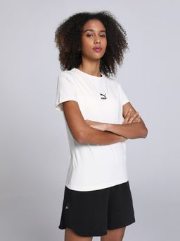 Puma - Multi Graphic Ii Women White T-Shirt