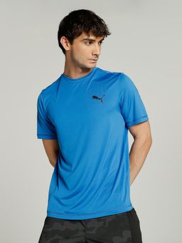 Puma - Active Small Logo Men Blue T-Shirt