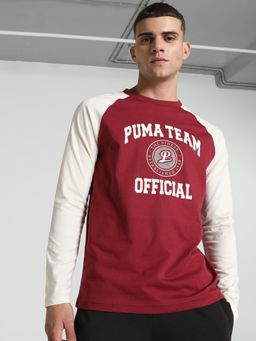 Puma - Hardy Sandhu Graphic Men Maroon T-Shirt