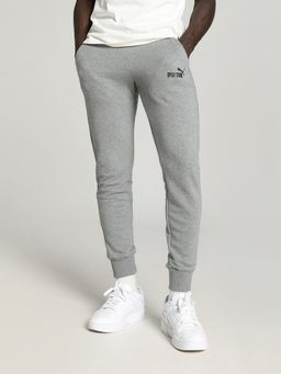 Puma - Essentials Slim Tr Men Grey Slant Pocket Sweatpant