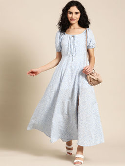 Dodo & Moa - Women Western Wear Dress White