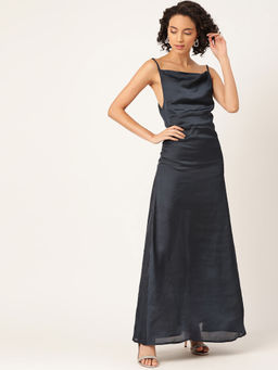 Dodo & Moa - Women Western Wear Dress Black