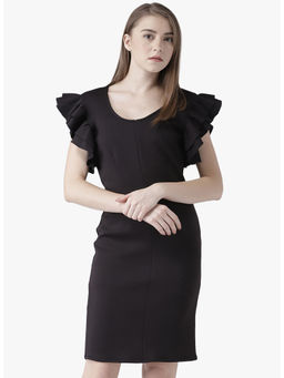 Dodo & Moa - Women Western Wear Dress Black