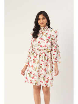 Dodo & Moa - Women Western Wear Dress Pink