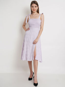 Dodo & Moa - Women Western Wear Dress Purple