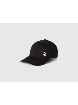 United Colors of Benetton - Solid Baseball Cap - Black