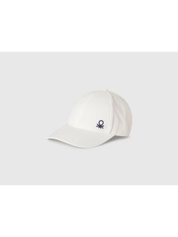 United Colors of Benetton - Solid Baseball Cap - White