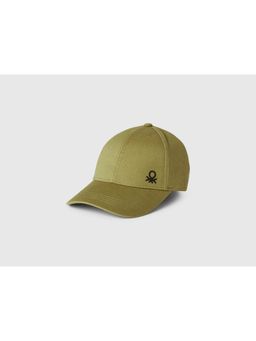 United Colors of Benetton - Solid Baseball Cap - Olive