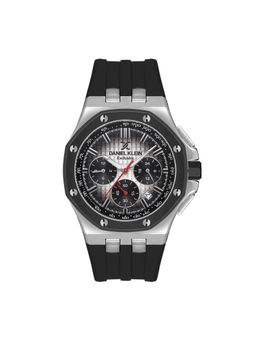 Daniel Klein Exclusive - Silicone Multicolored Dial Exclusive Men's Analogue Watch - DK.1.13616-1