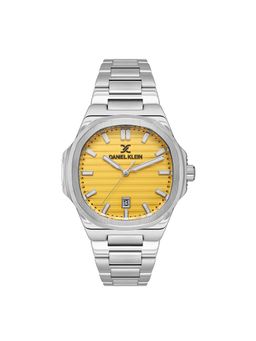 Daniel Klein - Yellow Dial Premium Men Analogue Watch - DK.1.13648-5