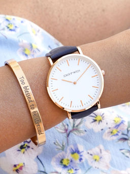 Joker and Witch - Joker & Witch Azure Bay Watch Bracelet Stack For Women (Pack of 2) (JWBS373)