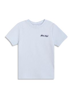 MINI KLUB - Half Sleeves Solid T-Shirt - Blue