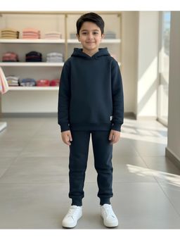 ANTHRILO - Wearable Essential Boys Fleece Hoodie with Jogger - Teal