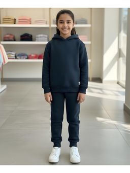 ANTHRILO - Wearable Essential Girls Fleece Hoodie with Jogger - Teal