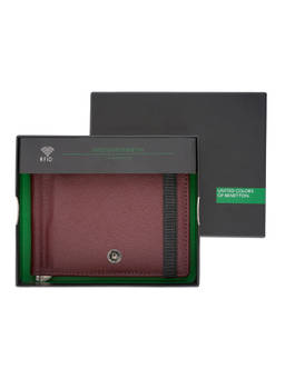 United Colors of Benetton - Fiero Men Money Clip - Wine