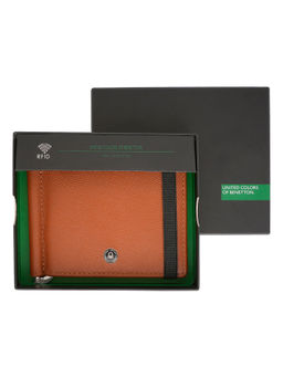 United Colors of Benetton - Fiero Men Money Clip - Tan