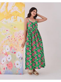 Phutari - Poppy Cotton Strappy Dress