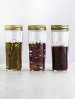 Kilner - Wide Mouth Preserve Jars 0.5 Litre