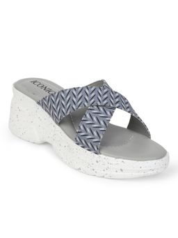 Iconics - Grey Women Printed Sandals