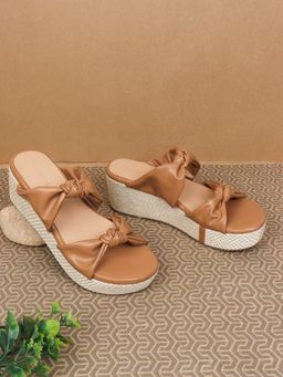 Iconics - Camel Women Solid Heels